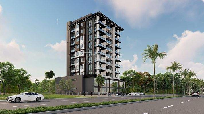 Sea View Apartments in Mersin Mezitli with Spacious Layouts