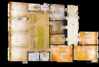 Schematischer Grundriss
