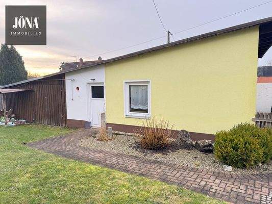 Garagenseitenansicht