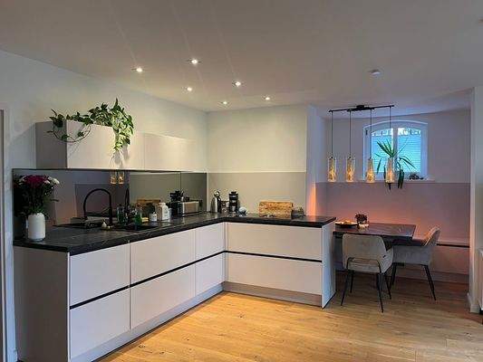 offene Küche Essbereich