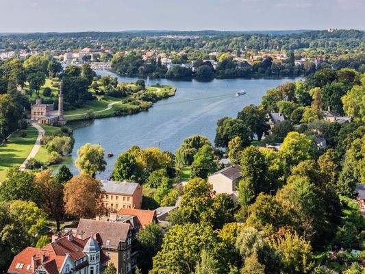 Nahe Schloss Babelsberg