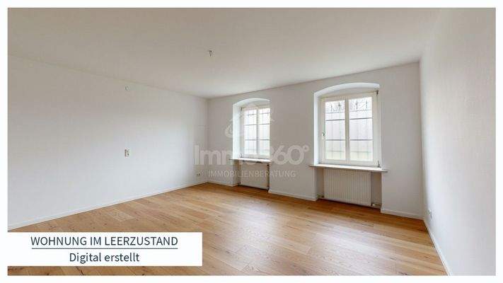 Wohnung im Leerzustand