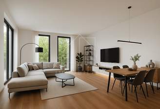 Wohnzimmer visualisiert