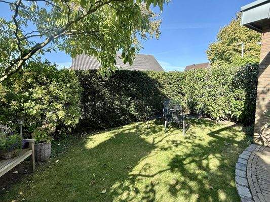 uneinsehbarer Garten in Südlage