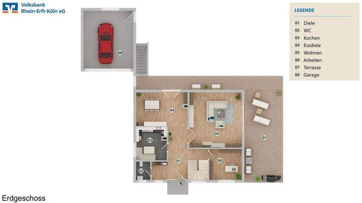 Grundriss Erdgeschoss