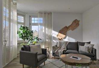 Blick ins Wohnzimmer