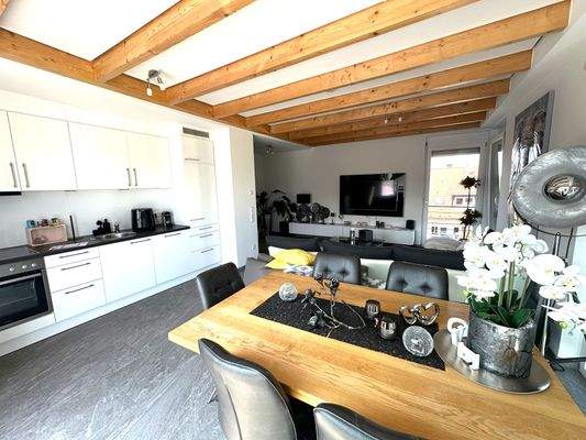 Wohnen offene Küche