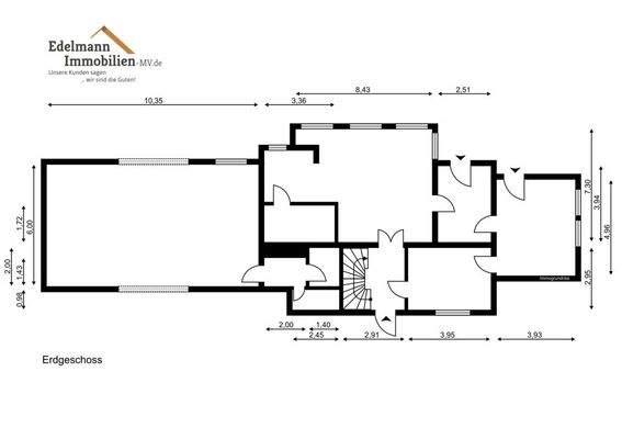 Grundriss Erdgeschoss