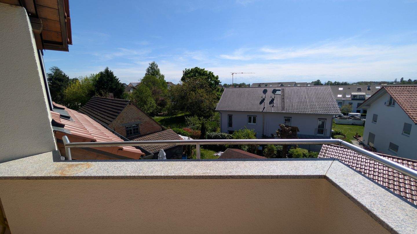 Ausblick vom Balkon – Eigentumswohnung mit Fernsicht