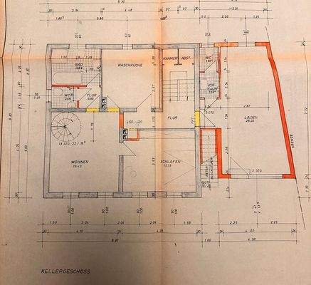 Grundriss Kellergeschoss