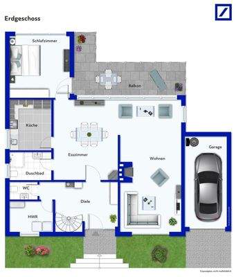 Grundriss Erdgeschoss