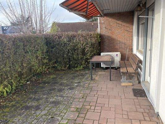 Terrasse mit Markise