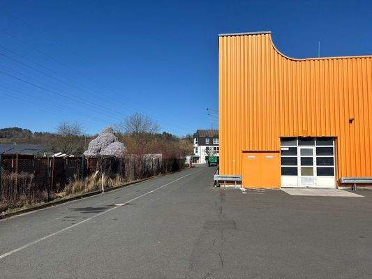 Zufahrt VK3 Rückansicht