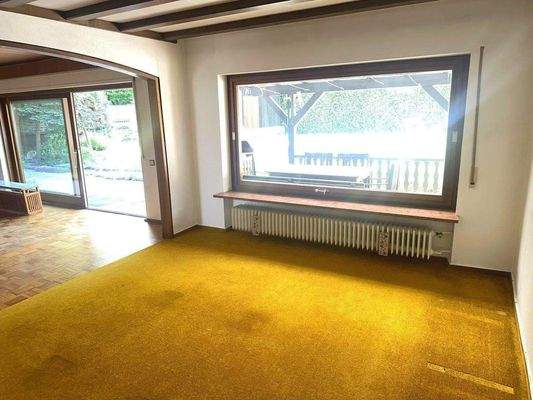 Esszimmer mit Wohnen