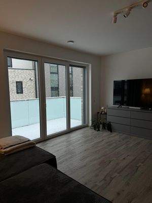 Wohnbereich mit Balkonzugang