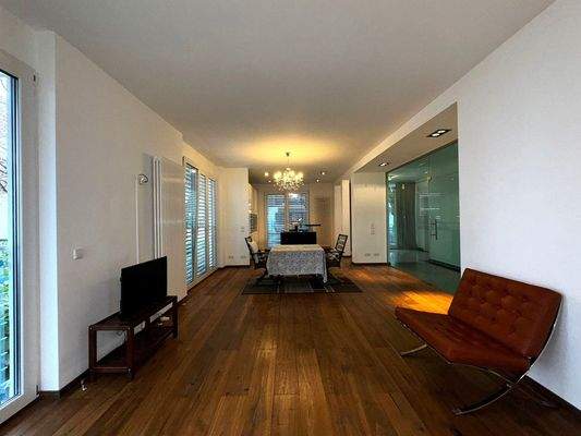 Living and dining area