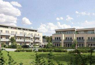 Hier wohnen Sie inmitten einer grünen Umgebung