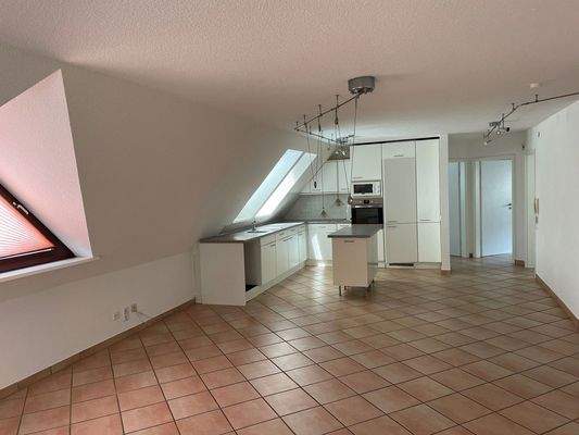 Wohnzimmer/offene Küche