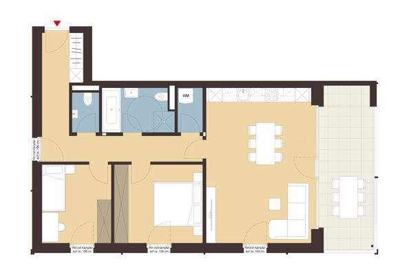 Auf dem Buehel, Wolfurt-Grundriss Whg A06