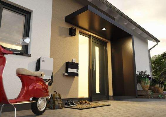 Variante Eingangsüberdachung