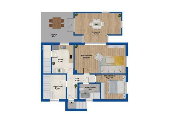 Grundriss Erdgeschoss