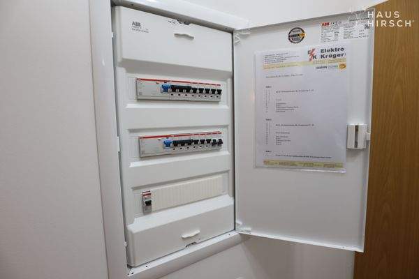 Sicherungskasten mit komplett neuer Gesamtelektrik