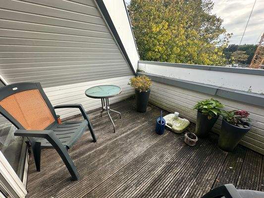 Loggia- Wohnung 3 DG