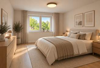 Schlafzimmer (KI-bearbeitet)