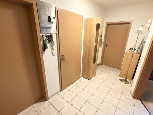 Flur der Dachgeschosswohnung