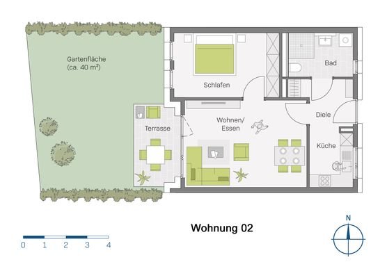 Wohnungsgrundriss