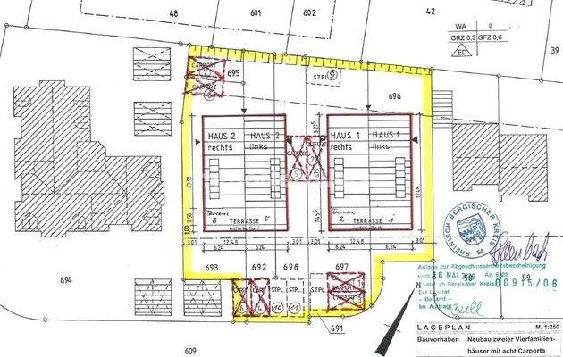 Planungsbeispiel zwei Häuser