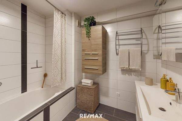 Landeck - Wohnung - Badezimmer Visualisierung