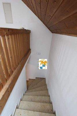 Treppenhaus ins Dachgeschoss