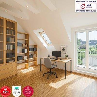 Beispielbild schlafzimmer oder Bpro mit kleinem Ba