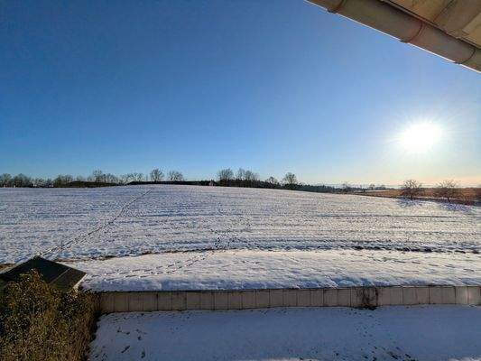 Herrlicher Blick aus dem Zimmer 1 im OG