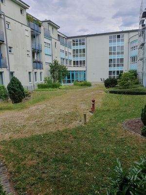 bepflanzter Innengarten