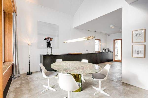 Offene Küche mit Essbereich