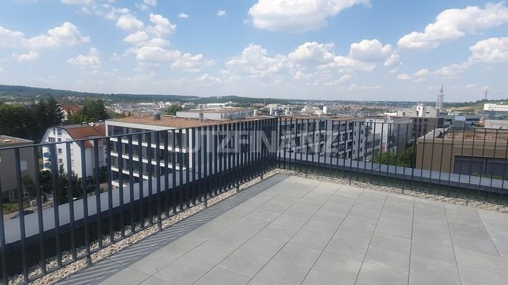 Ausblick Dachterrasse