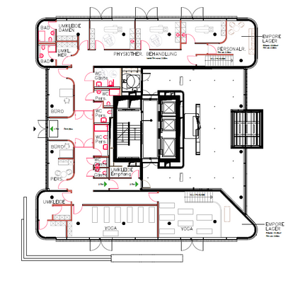 Grundrissplanung EG, Zirkusweg 2