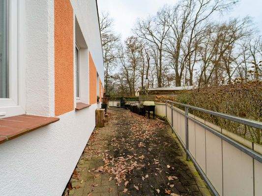 Terrasse Reihenendhaus EG