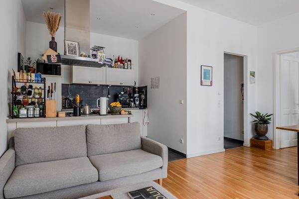 Wohnbereich mit offener Küche