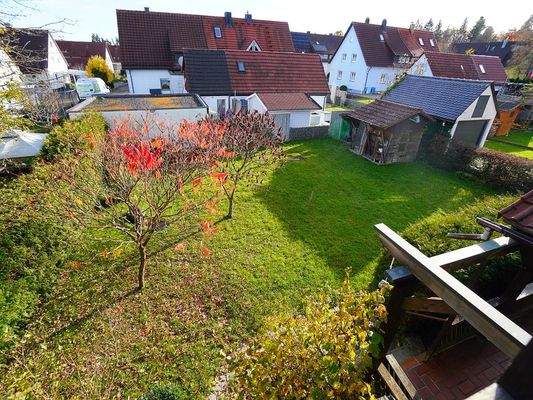 Blick in den schönen Garten