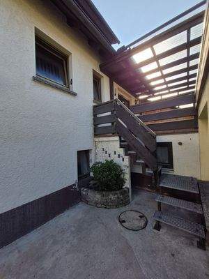 Aufgang zur Terrasse im  OG