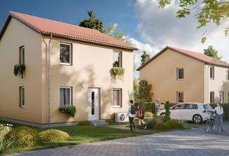 Energieeffiziente Einfamilienhäuser inklusive Luft-Wärmepumpe