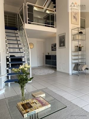 Blick auf die Galerie