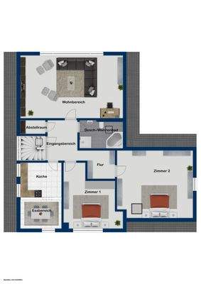 Grundriss, Dachgeschoss