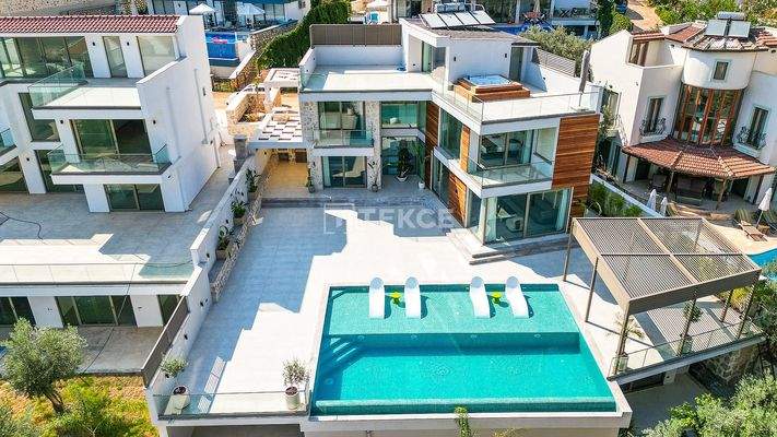 5-Bedroom Panoramic Sea View Villa in Kalkan Antalya