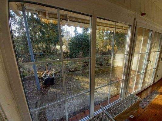 Blick auf die Terrasse