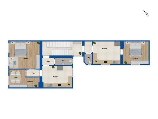 Grundriss Obergeschoss