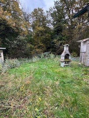 Garten mit Holzbackofen